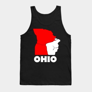 A funny map of Ohio Tank Top